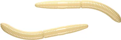 Produktbild von Libra Lures Fatty DWorm 65 Gummiwurm schwimmend Cheese Knoblauch