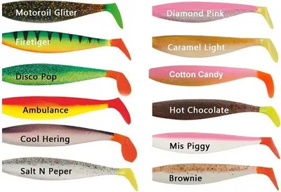 Produktbild von Fox Rage Pro Shad Firetails Gummifische, Farbe:Ambulance, Länge:18cm
