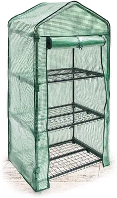 Produktbild von Famanu Foliengewächshaus mit 3 Etagen – 70 x 50 cm, grün