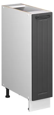 Immagine prodotto di Armadio cucina dispensa alto Vicco Fame-Line Grigio scuro/Bianco 20 cm senza piano di lavoro, Model 61669