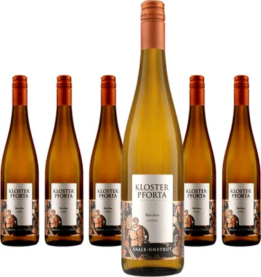 Produktbild von 6 x Kloster Pforta Bacchus QbA trocken