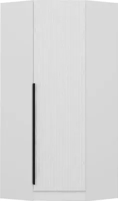 Produktbild von Skye Decor, Kale Plus 1 White - 210, Kleiderschrank, Weiß, 100 % MELAMINBESCHICHTETE SPANPLATTEN, 74 x 52 x 210 cm