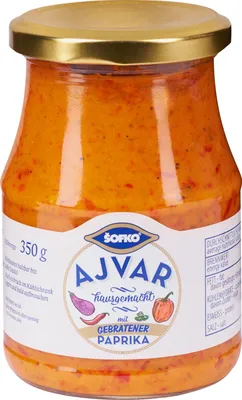 Image de Ajvar Sofko fait maison 350g