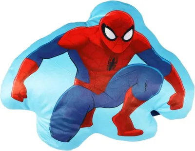 Produktbild von Marvel Spiderman mini Velours Kissen Dekokissen 3D Cushion 30x25x7 cm
