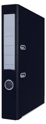 Produktbild von A4-Büroordner 55 mm schwarz