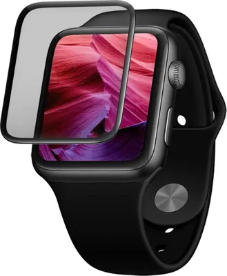 Obrázok produktu pre Tvrdené sklo Fixed 3D Tempered Glass pre Apple Watch Ultra 42 mm, čierny rám