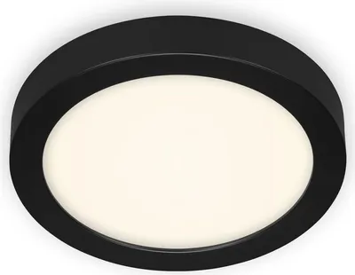 Immagine prodotto di Lampada da soffitto a LED lampada da soffitto metallo nero 16,5W dimmerabile Ø 22,5cm Briloner
