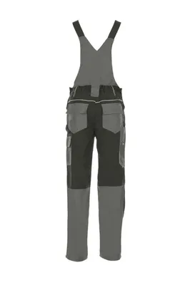 Produktbild von Planam Latzhose Plaline Gr. 60 schiefer/schwarz