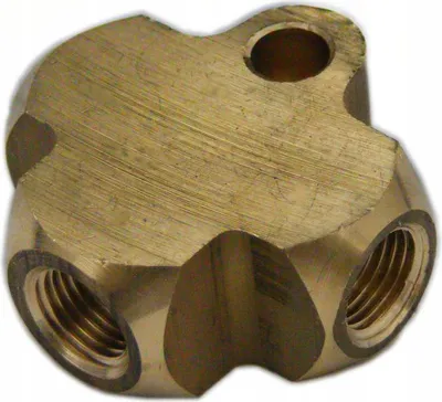 Obrázok produktu pre T-kus brzdového potrubia, vnútorný závit 3/8 "x24 DF kužeľ, TPS-8