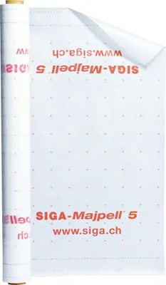 Produktbild von Siga Dampfbremse Majpell 5 50 x 1,5 m = 75 m² weiß