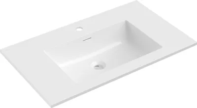 Obrázek produktu pro Mexen Otis umyvadlo zapuštěné do desky 81 x 46,5 cm, bílý lesk - 25188000
