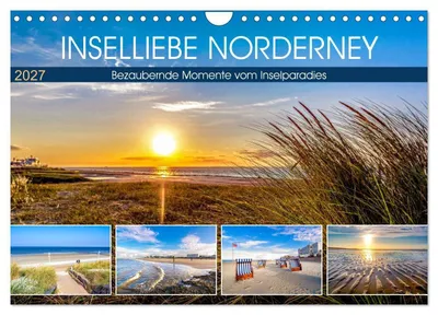 Produktbild von INSELLIEBE NORDERNEY (Wandkalender 2027 DIN A4 quer), CALVENDO Monatskalender