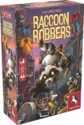 Obrázok produktu pre Pegasus Raccoon Robbers, Stolová hra, Rodina, 8 rok / roky, 20 min, Rodinná hra