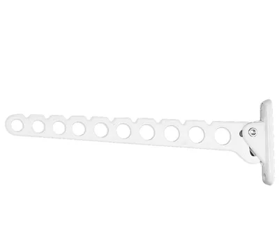 Produktbild von Kleiderlüfter 330 mm Alu weiß