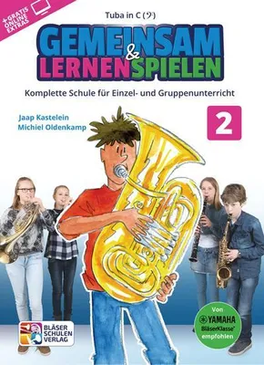 Produktbild von Gemeinsam lernen & spielen Band 2 (+Online Audio)für Blasorchester (Bläserklasse)