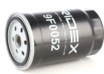 Produktbild von Kraftstofffilter RIDEX 9F0052 für HYUNDAI ix35 (LM, EL, ELH) Anschraubfilter