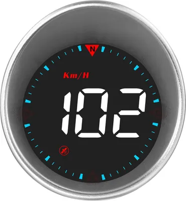 Obrázok produktu pre Digitálny rýchlomer zobrazujúci počet najazdených kilometrov, uhol, alarm prekročenia rýchlosti a alarm únavy pri jazde