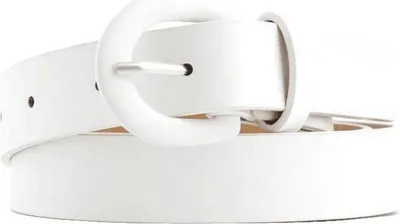 Produktbild von RO-12602 Weißer Damengürtel – Stilvoll & Elegant KP12602