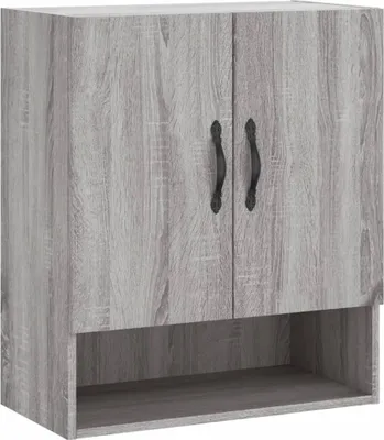 Obrázek produktu pro vidaXL Nástěnná skříňka Grey Sonoma 60x31x70 cm Dřevěný materiál