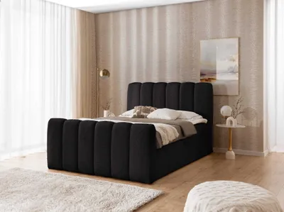 Produktbild von YOURHOUSE24 Boxspringbett Chloe Doppelbett Bettgestell Lattenrost (Farbe: Catch Me 27, Größe: 140x200 cm)