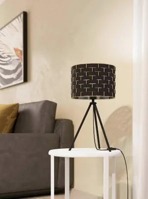 Produktbild von Marasales Moderne Schreibtischlampe 1 Licht Stahl Schwarz