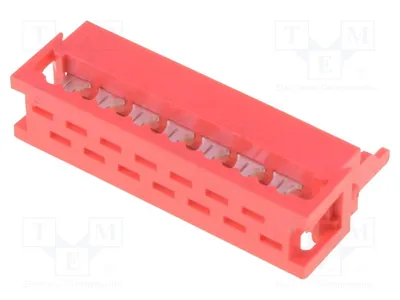 Obrázok produktu pre 2x konektor pre kábel s pinmi: 14, samica, pre plochý kábel DS1015-01-14R6