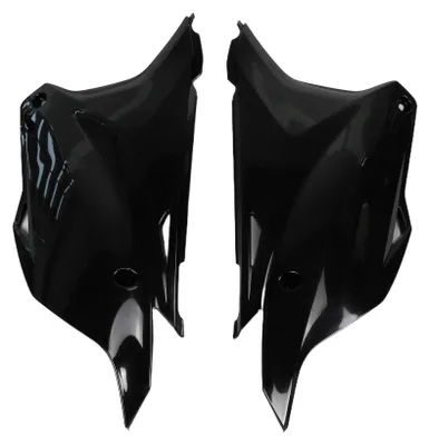 Immagine prodotto di Carenatura laterale UFO PLAST in 2 pezzi per Kawasaki KX 80 - 112 cc, anni di produzione 2014 - 2025, colore: nero