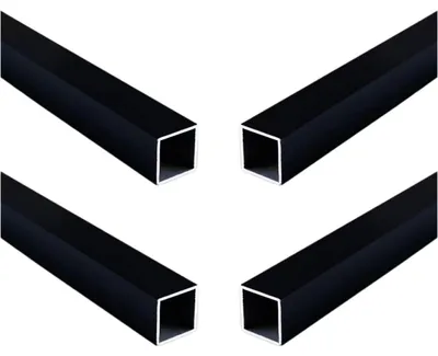 Obrázok produktu pre Hliníkové hranoly - 25 mm x 25 mm x 400 mm - 4 kusy
