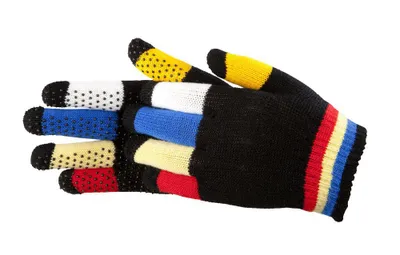Produktbild von Kinder-Noppenhandschuh regenbogen