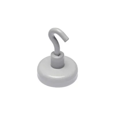 Produktbild von Hakenmagnet Metall 25mm TG 3500 g weiß