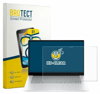 Produktbild von Für HP OmniBook X 17-de0776ngx Schutzfolie BROTECT Displayschutz Display Schutz Folie Klar Transparent