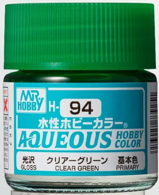 Produktbild von Mr Hobby - Gunze H-094 - Aqueous Hobby Colors (10 ml) Clear Green