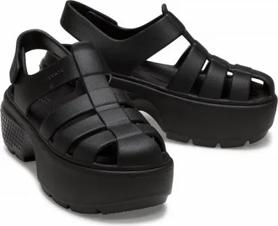 Produktbild von Crocs Stomp Fisherman Sandal 209938 |M7 I Eu 39-40 I W9| Black