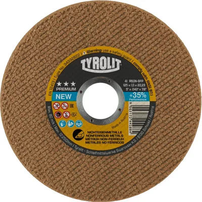 Produktbild von TYROLIT Trennscheibe PREMIUM*** EXTRA SCHMAL, Scheiben-Ø: 115 mm