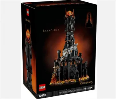 Obrázok produktu pre LEGO ICONS Pán prsteňov: Barad-dûr™, Stavebnica, 18 rok / roky, Plast, 5471 kusov, 7,46 kg