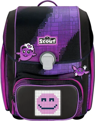 Produktbild von Scout Genius Schulranzen-Set 4 teilig Set Movie Star Pink Pixel