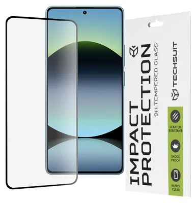 Zdjęcie produktu dla Techsuit – 111D Full Cover szkło hartowane – Xiaomi Redmi Note 14S – czarne
