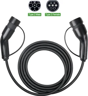 Obrázok produktu pre Nabíjací kábel pre elektromobily typ 2, 3,6 kW, 5 m