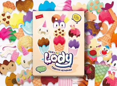 Productafbeelding van Educatieve puzzel "IJslolly's" - "Land van Relaties", een creatief speelgoed voor kinderen vanaf 3 jaar