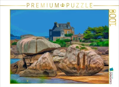 Produktbild von CALVENDO Puzzle Cap Frehel | 1000 Teile Lege-Größe 64x48cm Foto-Puzzle für glückliche Stunden