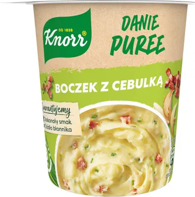 Obrázok produktu pre Knorr zemiakové pyré so slaninou a cibuľou 58 g