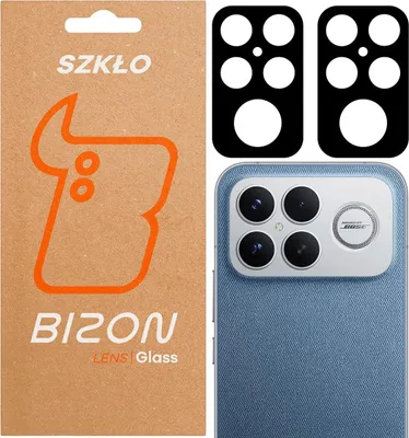 Produktbild von 2x Gehärtetes Glas für die Kamera für Xiaomi POCO F8 Ultra, Bizon Glass Lens