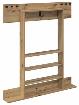 Obrázok produktu pre vidaXL Stojan na biliardové palice, drevovláknitá doska, 93 x 12 x 103 cm