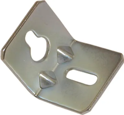 Produktbild von Winkel Schrrankaufhänger (Wandbefestigung) 36x36x1352mm Stahl verzinkt