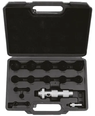 Produktbild von Fortis Locheisen-Satz 28-tlg., 3 - 50 mm, im Kunststoffkoffer