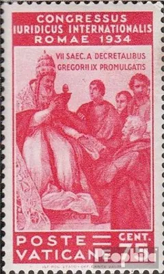 Produktbild von Briefmarken Vatikanstadt 1935 Mi 48 gestempelt Juristenkongreß