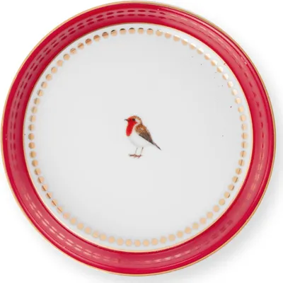 Produktbild von PIP STUDIO Love Birds Red Teebeutelablage 9cm