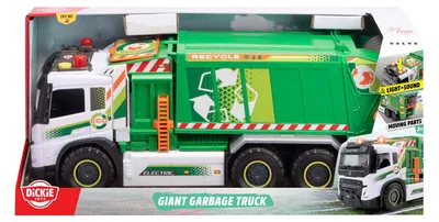 Obrázek produktu pro Velká hračka popelářské auto Dickie s efekty, 55 cm