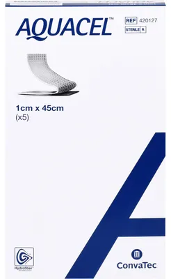 Obrázek produktu pro Aquacelová tamponáda s výztužnými vlákny 1cmx45cm, 5 ks TPO