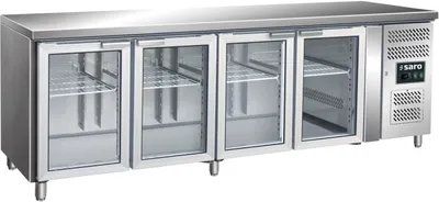 Immagine prodotto di Banco refrigerato Saro con porta in vetro, modello GN 4100 TNG
